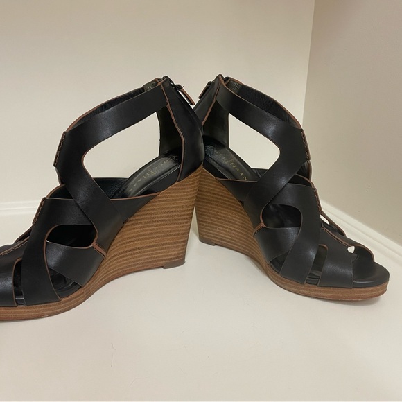 Cole Haan Wedge Sandal Size 8 - Picture 3 of 5